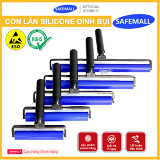 Con lăn dính bụi silicon 4 inch, 6 inch, 8 inch, 12 inch điện tử, bán dẫn, phòng sạch chính hãng safemall