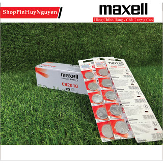 Pin maxell vỉ 5 viên cr2016 lithium 3v - chính hãng