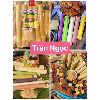 Cơm lam ống tre ngũ sắc 1 set 5 ống