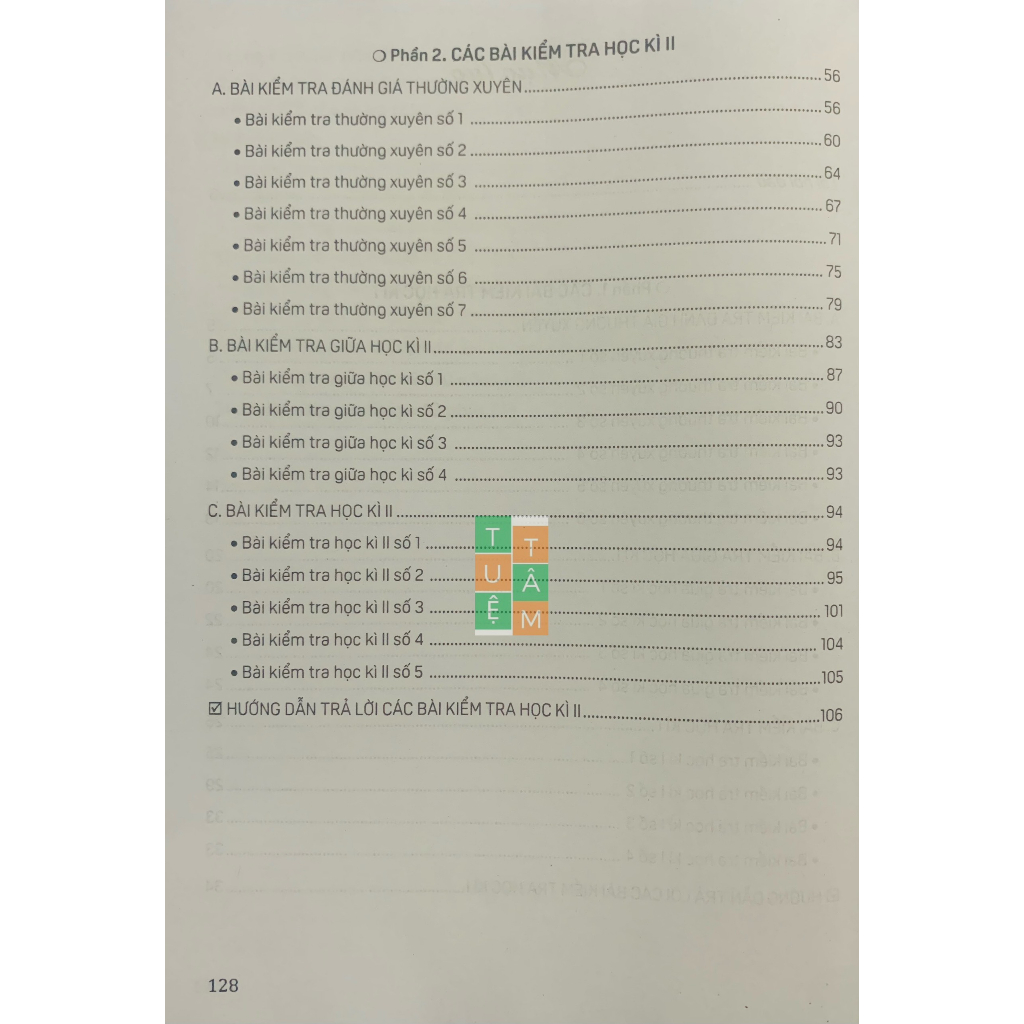 Sách - Đề kiểm tra đánh giá Vật lí 8 - Khoa học tự nhiên