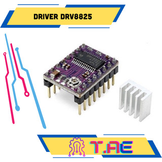 MODULE ĐIỀU KHIỂN ĐỘNG CƠ BƯỚC DRIVER DRV8825 CHO MÁY IN 3D