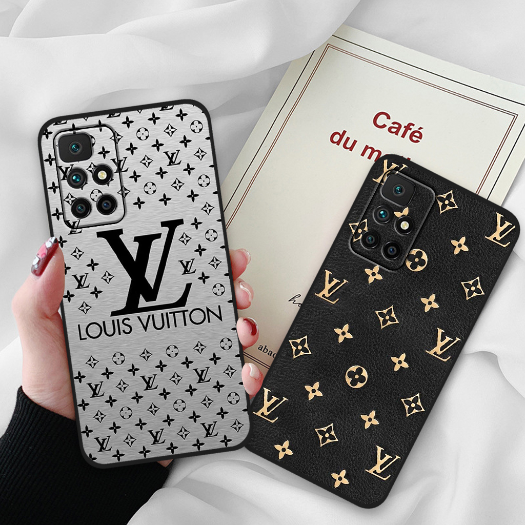 Ốp lưng Xiaomi Redmi 10 in hình họa tiết thương hiệu thời trang