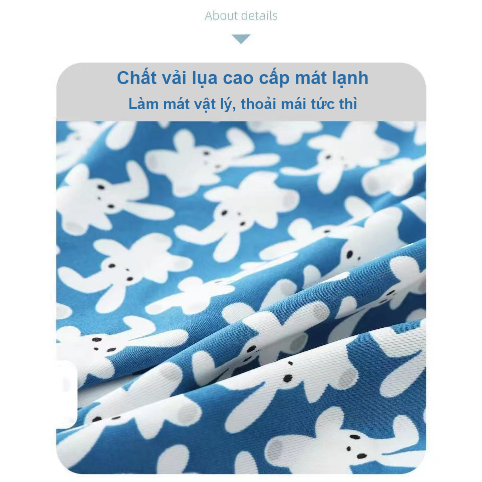 Cacti Keno Quần lót boxer lụa băng cho nam thun lạnh in thời trang Đáy quần bên trong kháng khuẩn