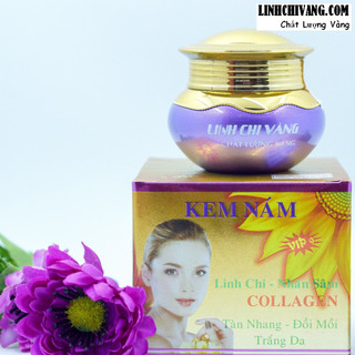 Kem nám trắng da linh chi vàng 20g