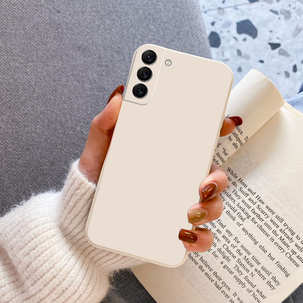 Ốp lưng Samsung S22 / S22 Plus / S22 Ultra / S22+ cạnh vuông, viền vuông,SILICON dẻo bảo vệ camera siêu rẻ