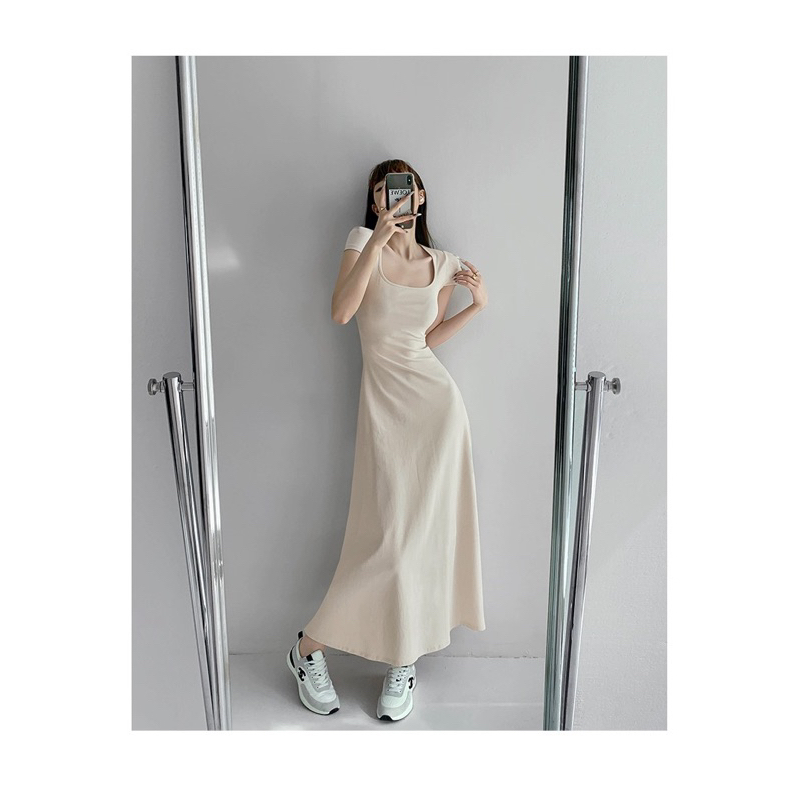 Order 15 ngày- Đầm thun có tay #87