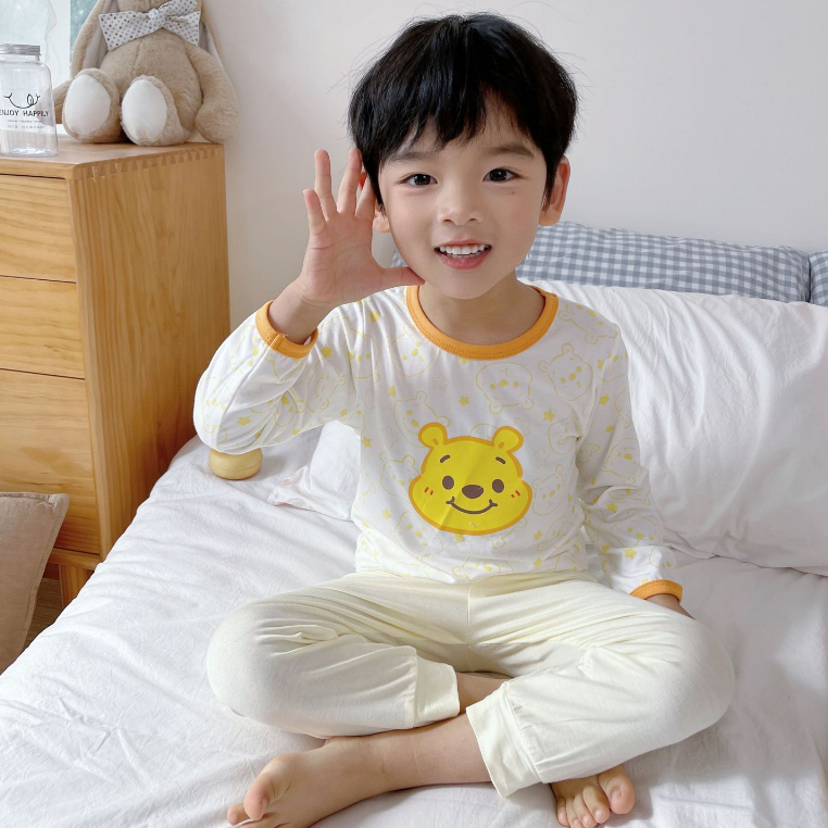 Bộ Thun Hoạt Hình Dài Tay MD1769 Cho Bé Trai, Bé Gái - Jumping Beans Official Store