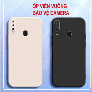 Ốp lưng Samsung A20S / M30 cạnh vuông, viền vuông,SILICON dẻo bảo vệ camera siêu rẻ