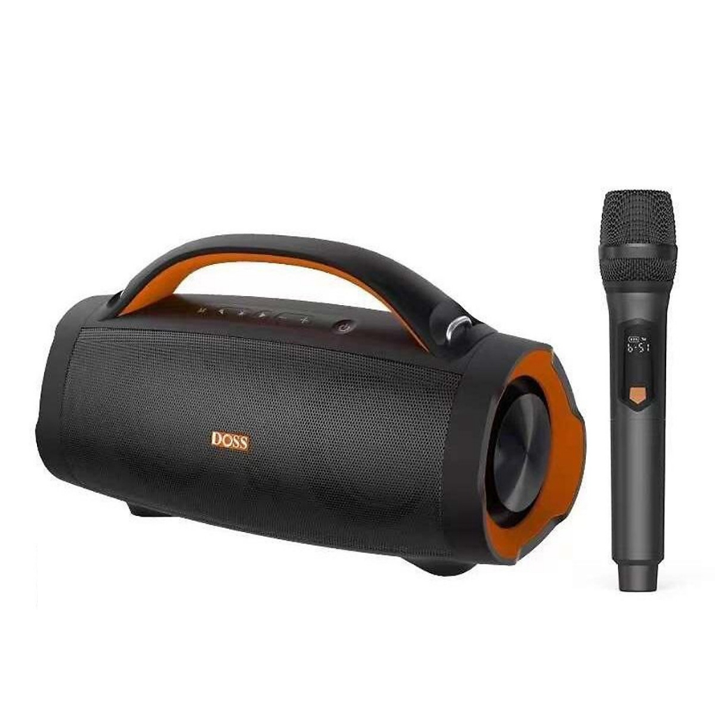Loa Bluetooth Karaoke DOSS DS-3100, chống nước, đèn RGB