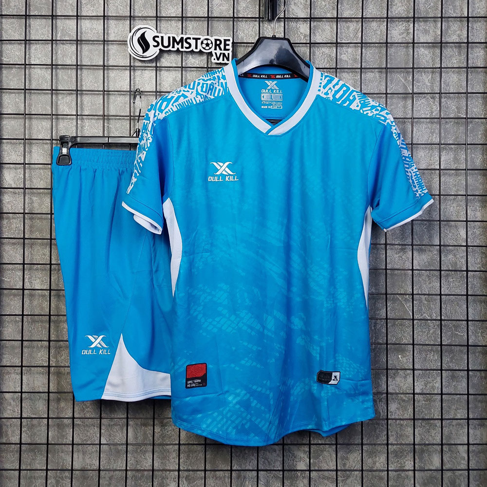 Áo Đá Bóng Không Logo Long Tranh Hổ Đấu Xanh Ya - Áo Thể Thao Mới Nhất