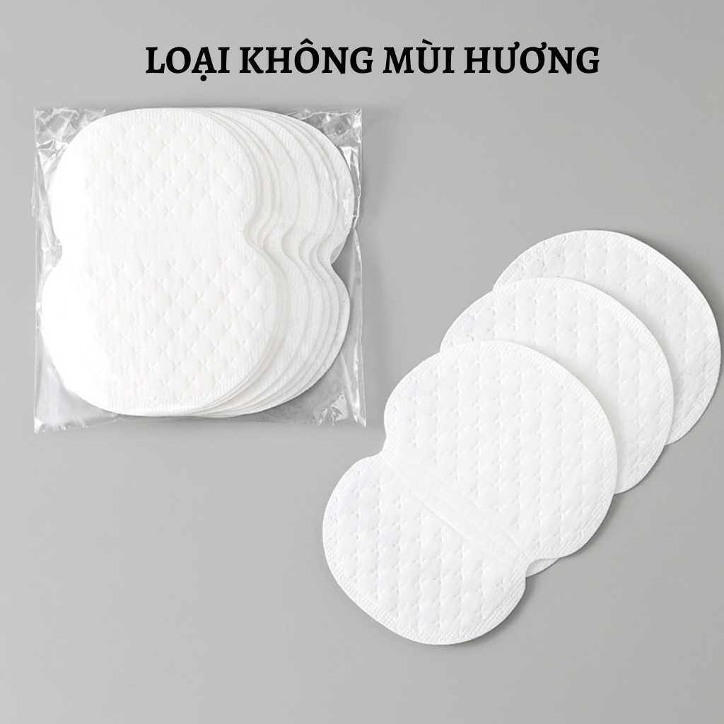 Set 100 Miếng dán chống mồ hôi nách, miếng dán ngăn mồ hôi nách siêu thâm hút cho Nam và Nữ che tên sản phẩm