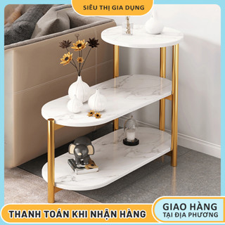  Bàn Trà Mini Kệ Trang Trí Phòng Khách Sang Trọng Hiện Đại Kệ Decor Để Cạnh Sofa Phòng Khách 3 Tầng 