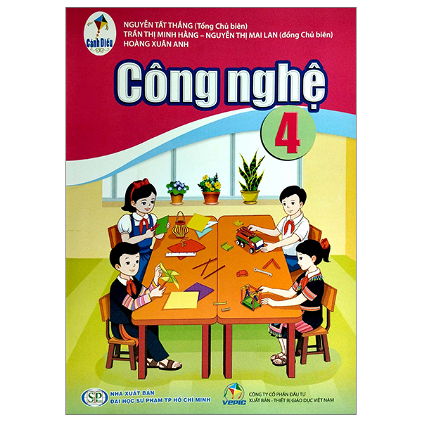 Sách - Công nghệ Lớp 4 - Cánh diều (Sư Phạm) Kèm 1 tờ Thời Khóa Biểu
