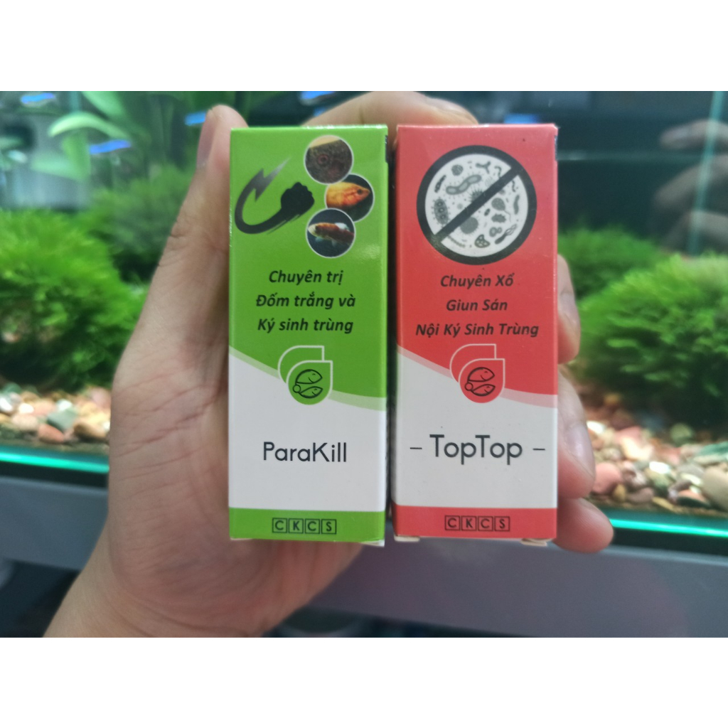 Anti Stress & ParaKill & TopTop - Dưỡng Cá và xử lý các vấn đề Cho Cá Cảnh - cá thủy sinh - shopleo