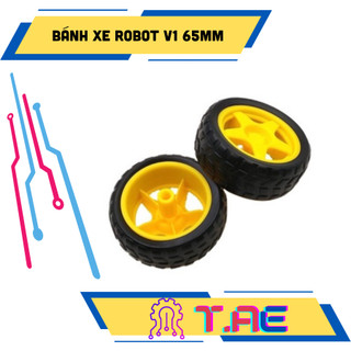Bánh xe robot v1 65mm cho động cơ giảm tốc