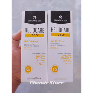 Kem chống nắng heliocare gel oil free, Heliocare advanced gel, heliocare ultra gel spf50 50ml