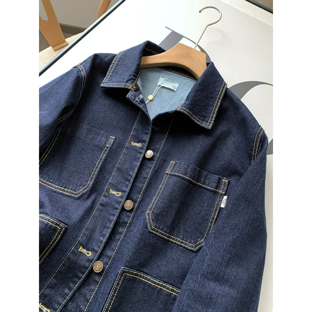 B139 Áo khoác denim xuất dư của ICICLE
