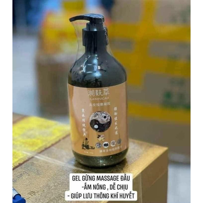 KEM MASSAGE ĐẦU 500g