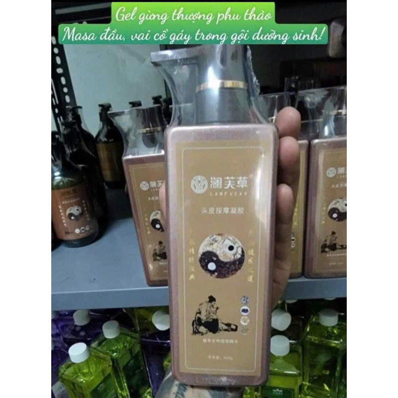 KEM GỪNG MASSAGE ĐẦU 500ml