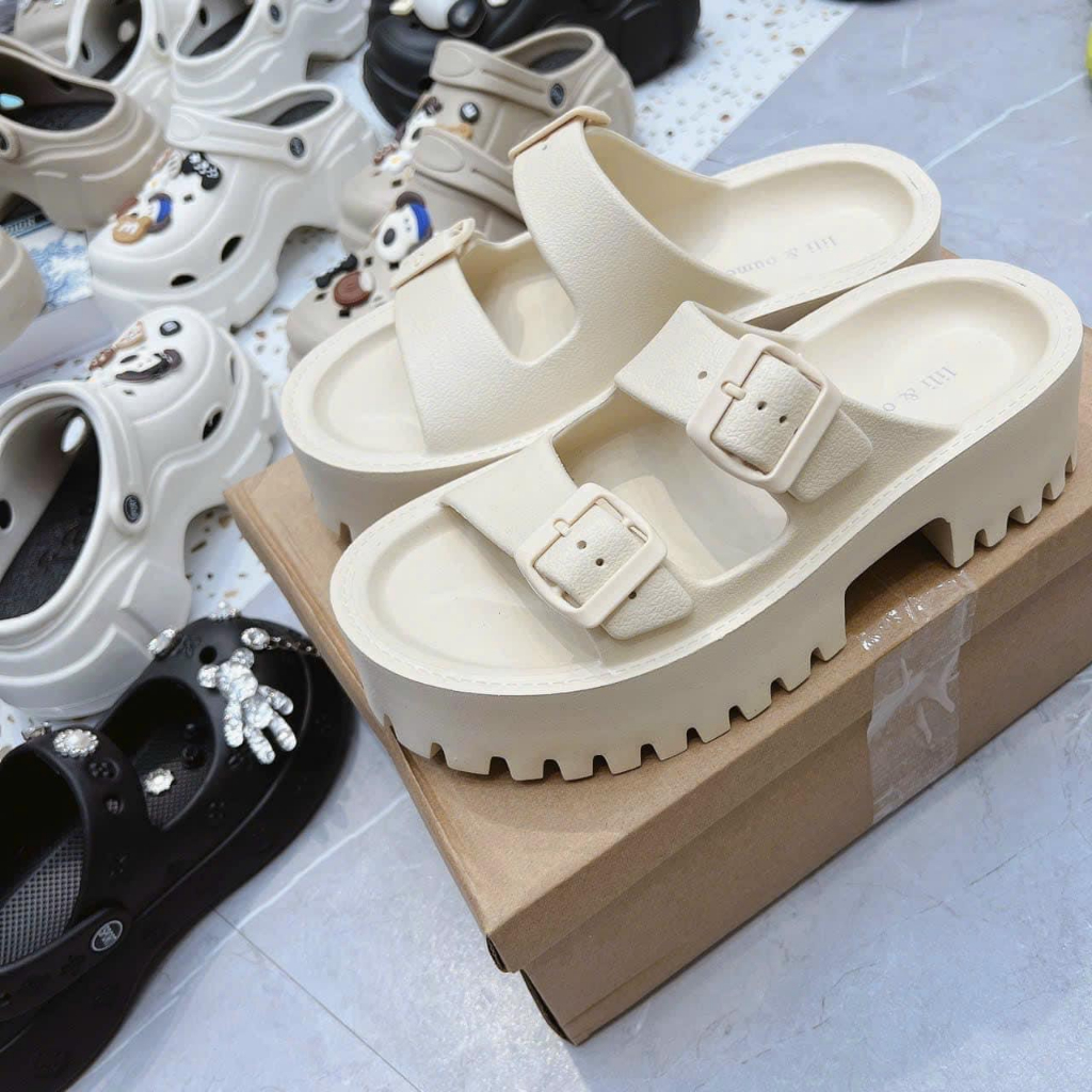 H.hxt- MÃ ZY-020 DÉP BÁNH MÌ ĐẾ THÔ 2 KHÓA PARIS FULL HỘP