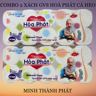 COMBO 2 BỊCH GIẤY VỆ SINH HOÀ PHÁT CÁ HEO