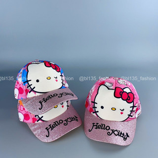 Nón kết trẻ em Hello Kitty phối nhũ kim tuyến cho bé trai/bé gái - BL135