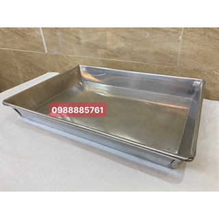 Khay nhôm nướng bánh , khay lò nướng kích thước 45*33 , 420.