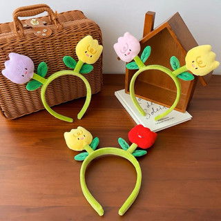 Cài tóc hình bông hoa tulip dễ thương