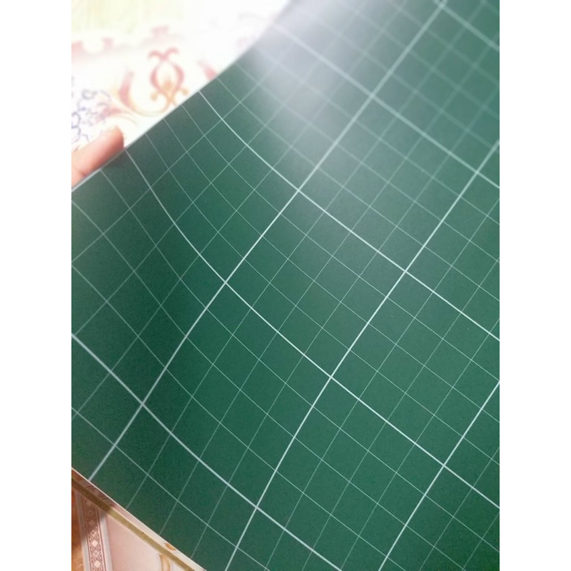 Bảng decal dán tường kẻ ô ly tiểu học viết phấn kích thước từ 60 cm đến 5m