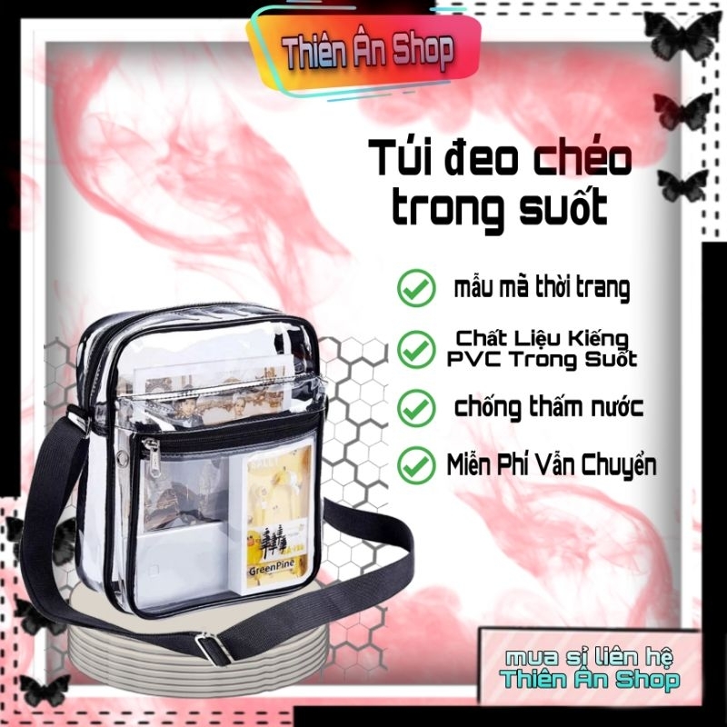 Túi đeo chéo trong suốt dành cho hot 2023 TA122