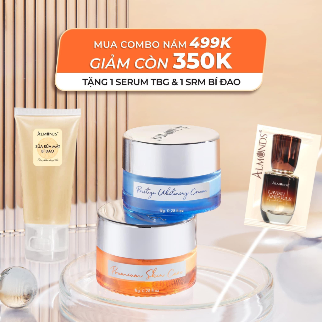 COMBO mini sen tuyết ( MẪU CỦ ) + kem cam ( tặng srm bí đao mẫu tặng )