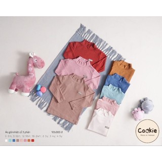 Áo cổ lọ Cookie chất tăm cho bé trai, bé gái