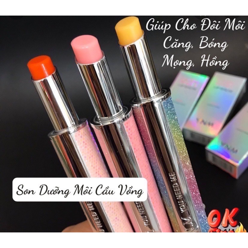 Son Dưỡng Mềm Môi, Hết Thâm, Đổi Màu YNM RAINBOW HONEY LIP BALM Chính Hãng