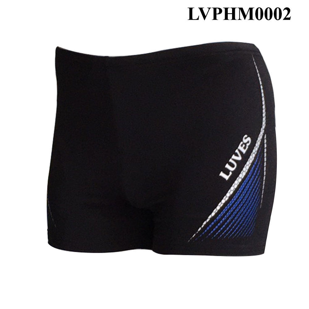 Quần Bơi Nam Ngắn LUVES SQUARE LEG Co Giãn 4 Chiều Cao Cấp, Quần Bơi Boxer Thể Thao Nam Nhanh Khô Thoáng Khí LVPHM0002