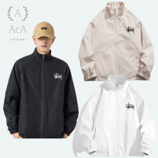 Áo khoác gió stussy nam nữ cao cấp 2 lớp, chất liệu dù 2 lớp cao cấp chống nắng ngăn gió hàng cao cấp m92 aca_store