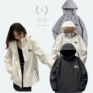 Áo Khoác Stussy, Áo Khoác Gió 2 Lớp Cao Cấp, Có Mũ Tháo Rời , Chống Mưa , Nắng Chất Tag Mac Đầy Đủ M98 ACA_ST0RE