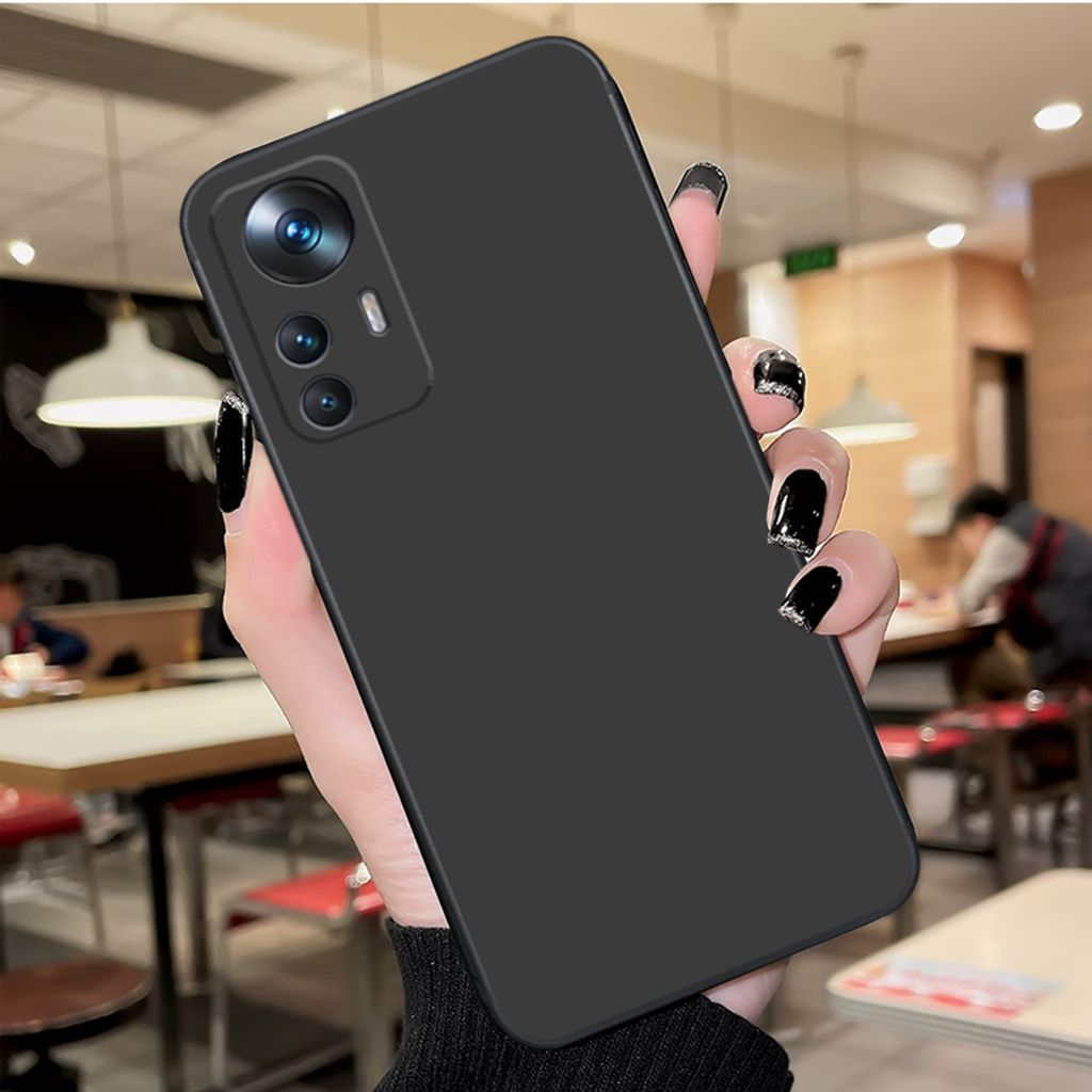 Ốp lưng Xiaomi Redmi Note 12S / Redmi Note 12 Pro 4G cạnh vuông, viền vuông,SILICON dẻo bảo vệ camera siêu rẻ
