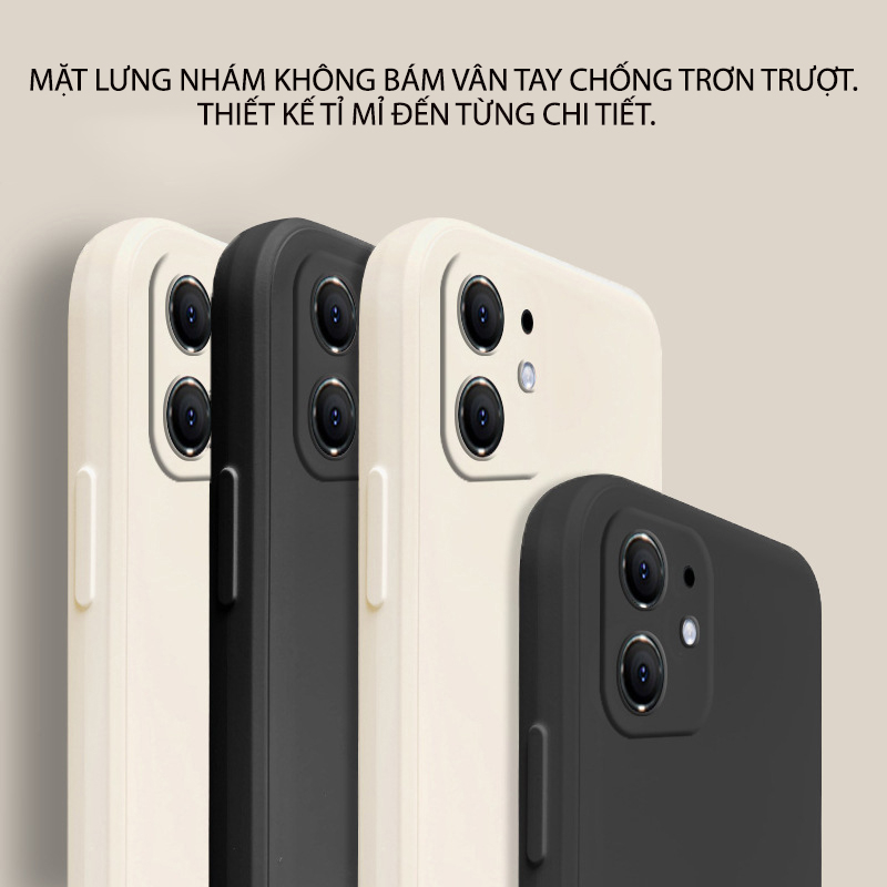 Ốp lưng Xiaomi Redmi Note 12S / Redmi Note 12 Pro 4G cạnh vuông, viền vuông,SILICON dẻo bảo vệ camera siêu rẻ
