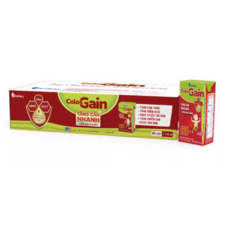 (Mẫu Mới)Sữa bột pha sẵn Colos Gain 110ml/180ml (thùng 48 hộp date mới)