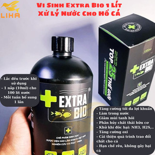 Men Vi Sinh Extra Bio 1 Lít Cao Cấp Cho Các Loại Cá Cảnh