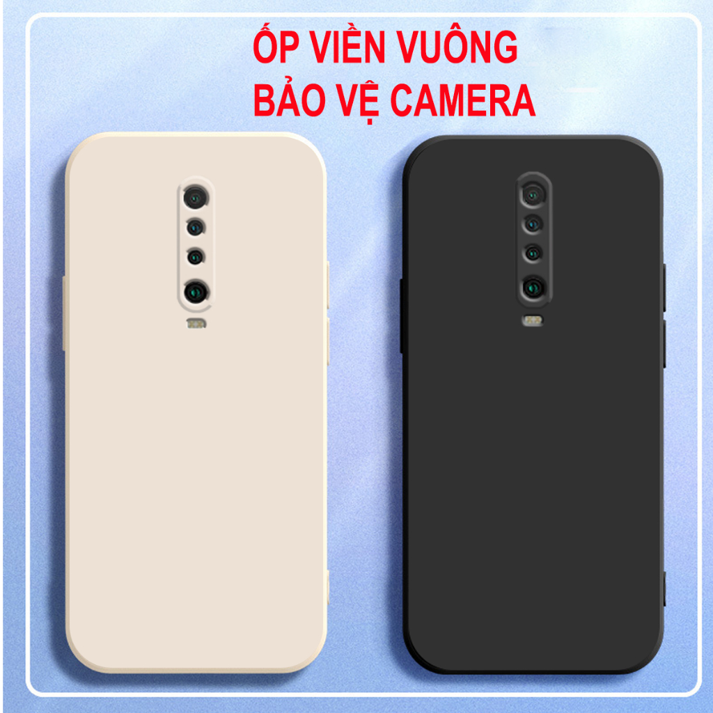 Ốp lưng Xiaomi Redmi K20 / K20 PRO / MI 9T / K30 / K30 5G cạnh vuông, viền vuông,SILICON dẻo bảo vệ camera siêu rẻ
