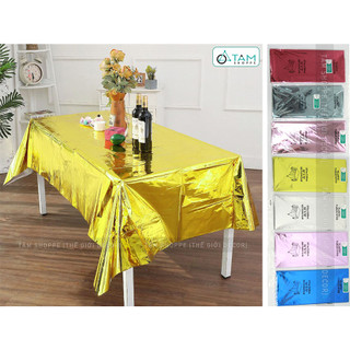 Khăn trải bàn plastic bắt sáng 137x183cm ktba-plastic