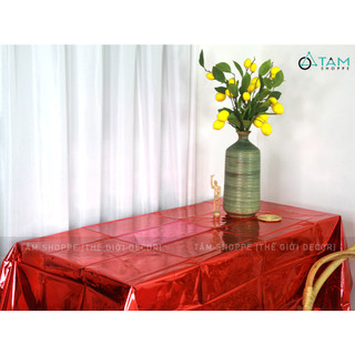 Khăn trải bàn plastic bắt sáng 137x183cm KTBA-PLASTIC