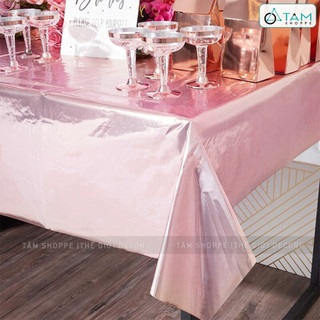 Khăn trải bàn plastic bắt sáng 137x183cm KTBA-PLASTIC