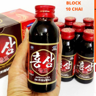 Nước Uống Hồng Sâm Gold Hàn Quốc (100mlx10 chai)