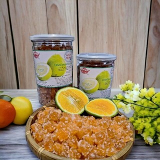 VỎ BƯỞI SẤY DẺO SỐT CỐT CAM
