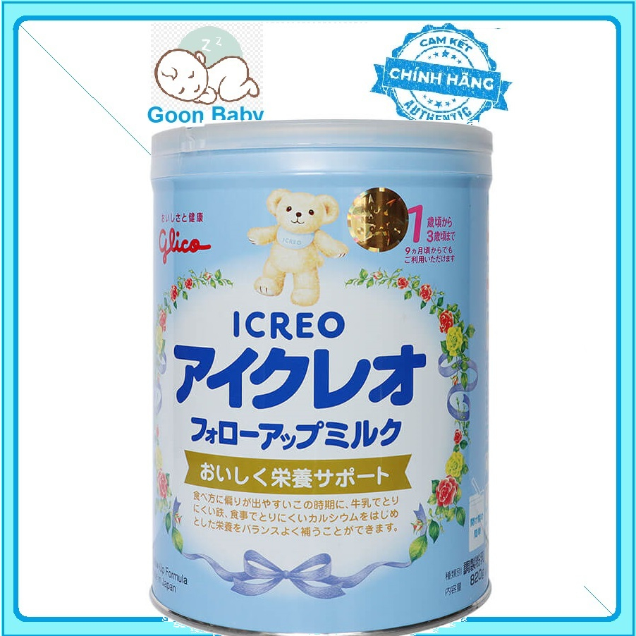 Sữa bột Glico Icreo số 1 820g