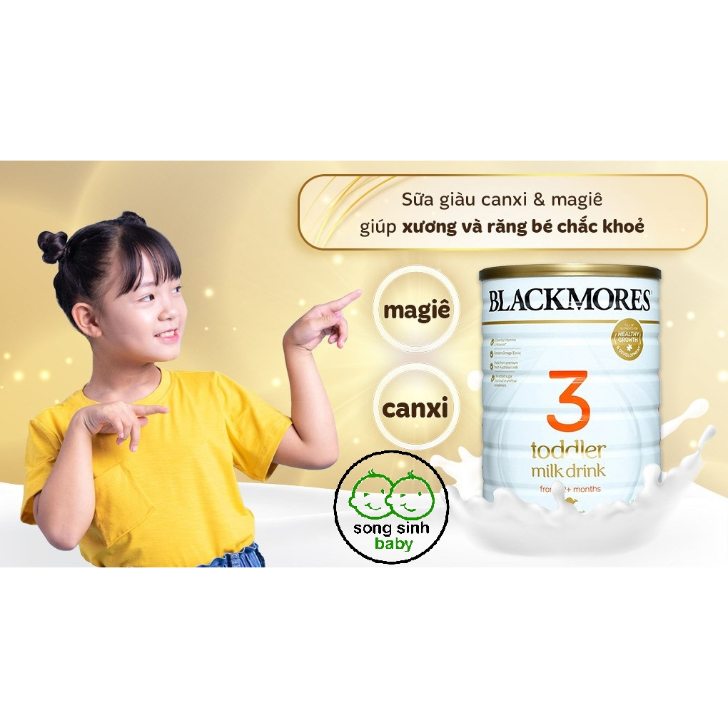 Sữa bột Blackmores Toddler Milk Drink số 3 hương vani 900g