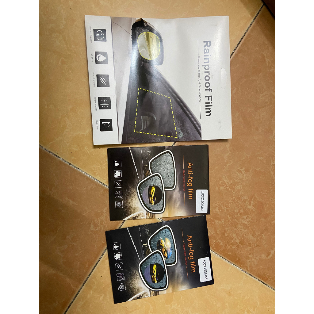 Miếng dán chống nước gương chiếu hậu ô tô - miếng dán gương và kính bên ô tô