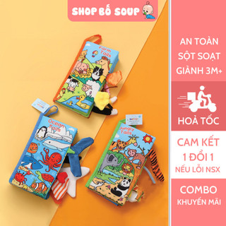 Sách Vải Có Đuôi Theo Chủ Đề Cho Bé Shop Bố Soup
